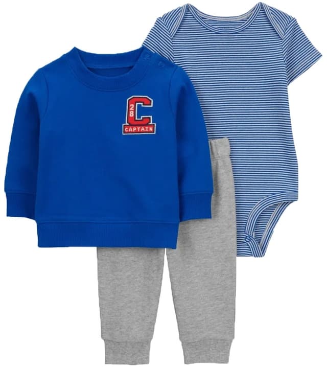 Conjunto de 3 Peças Carter's Masculino