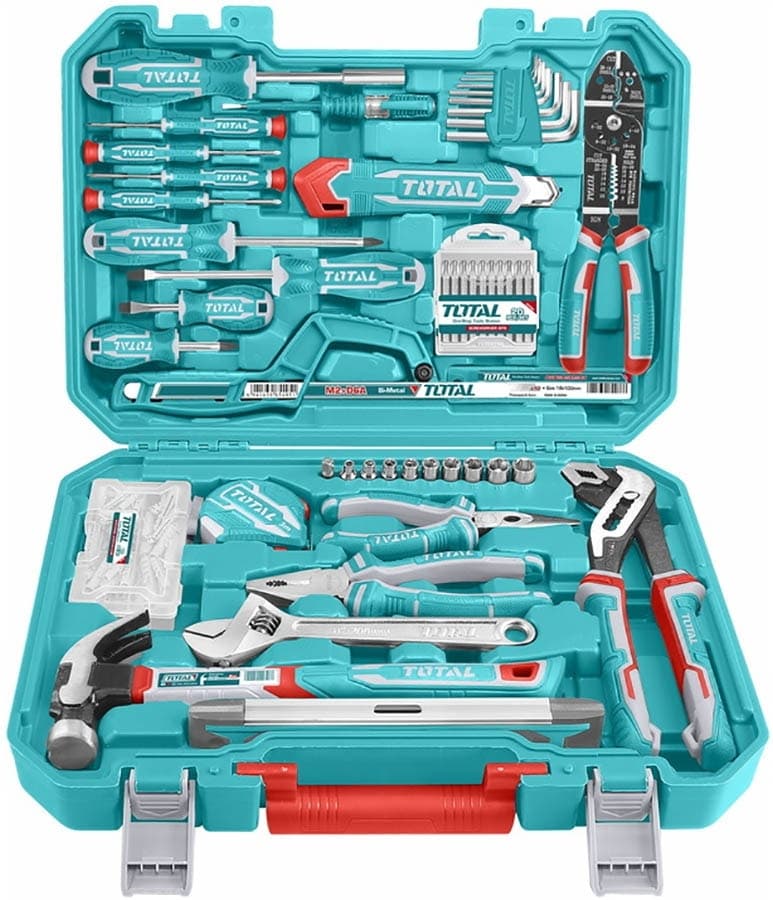 Conjunto de Ferramentas Manuais Total Thkthp21686 (168 Peças)