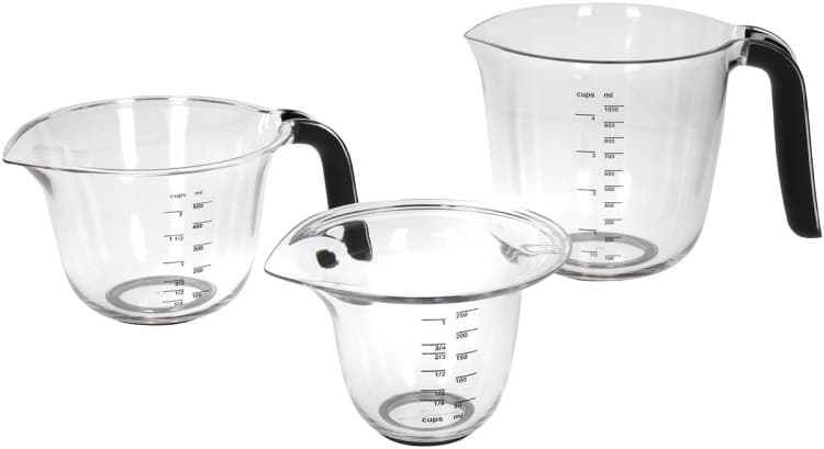 Conjunto de Jarras Medidoras KitchenAid KQG298OSOBE (3 Peças)