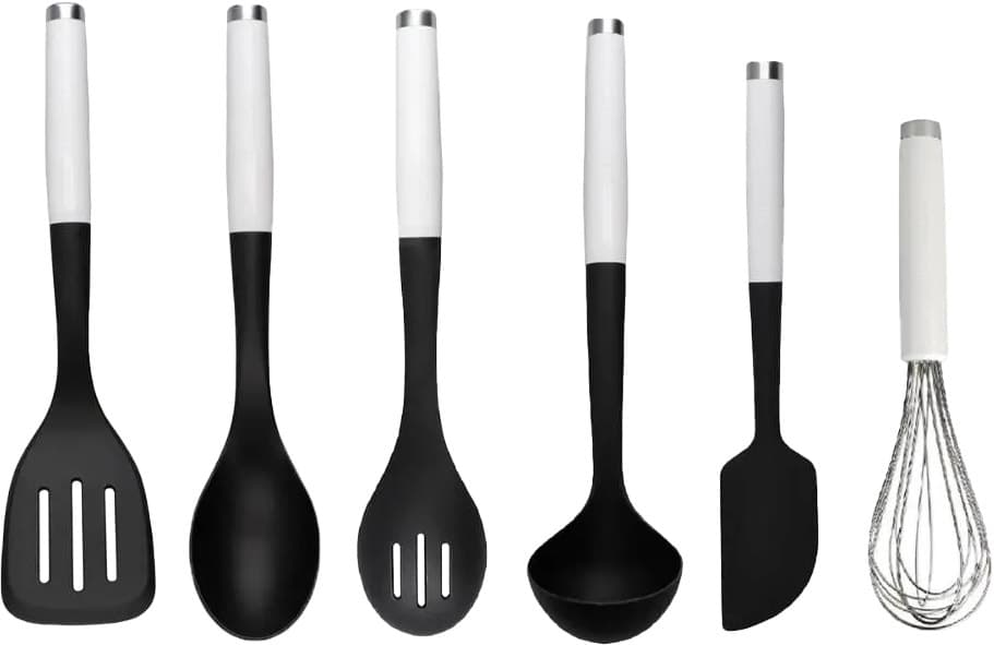 Conjunto de Utensílios KitchenAid KQG469BXWHG (6 Peças)