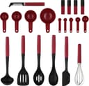 Conjunto de Utensílios KitchenAid KQG494BXERG (20 Peças)