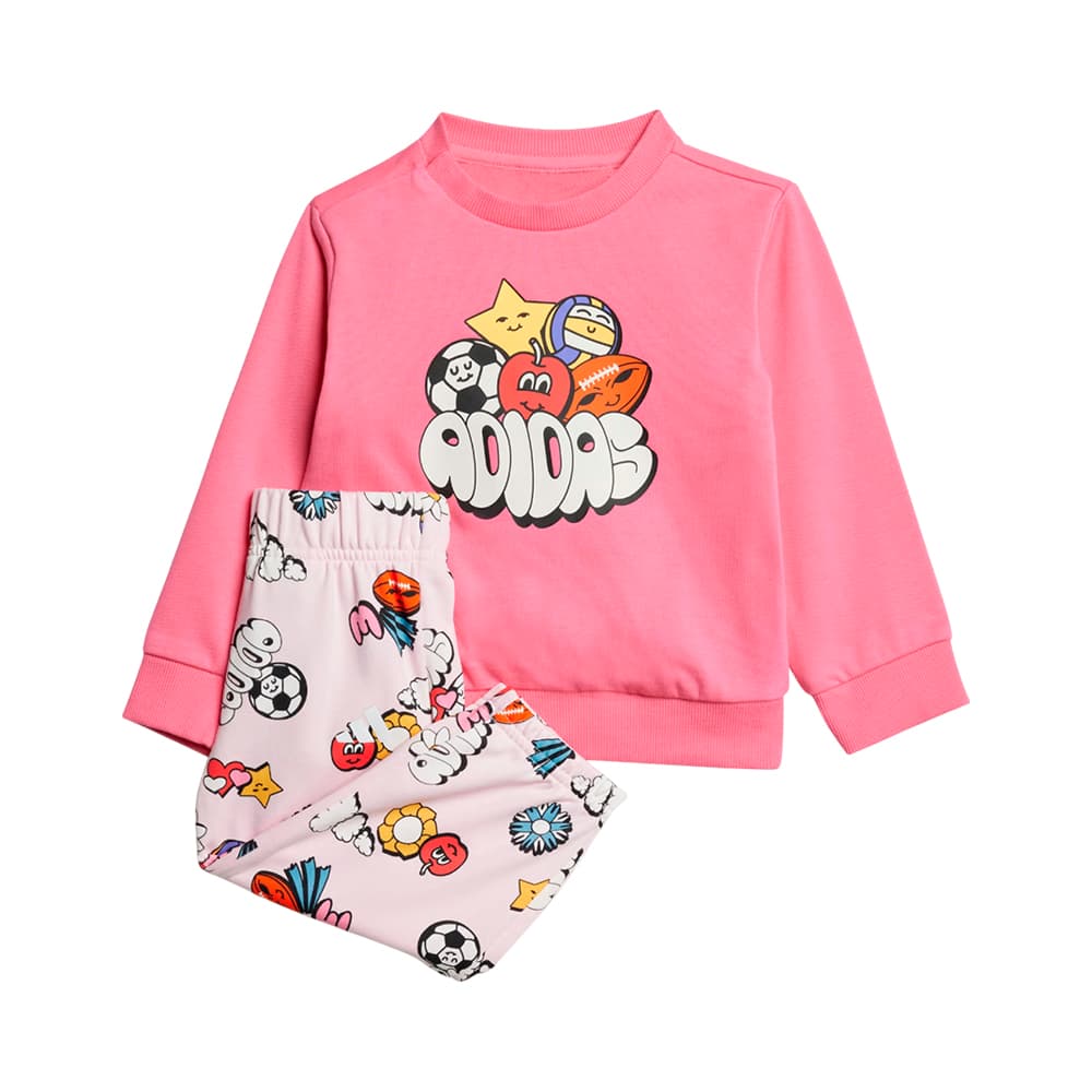 Conjunto Infantil Adidas Jd0061 Seasonal Essentials Fun Unissex
