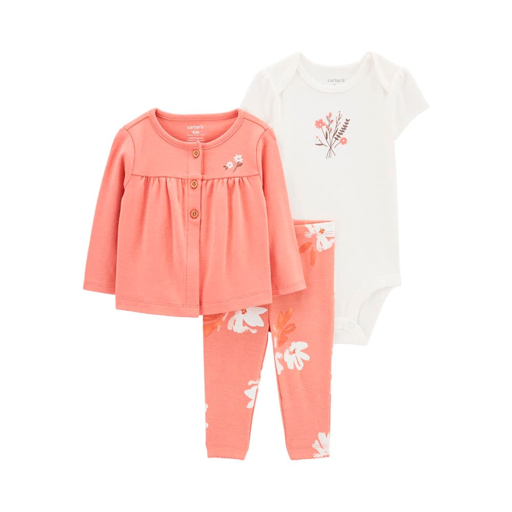 Conjunto Infantil Carter's 3 Peças Masculino
