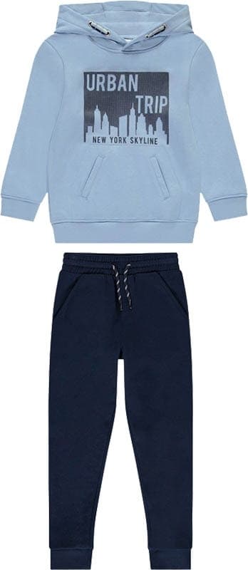 Conjunto Infantil Orchestra HGAO5T-Blc Masculino (2 Peças)