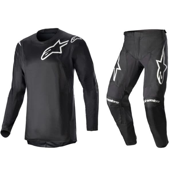 Conjunto Juvenil Alpinestas Racer Graphite - Black Reflex Black - M