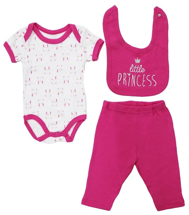 Conjunto para Bebê Everfit 11959S Fúcsia - Feminino