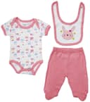 Anúncio: Conjunto para Bebê Everfit 11961S Rosa- Feminino