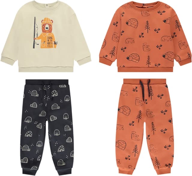 Conjunto para Bebê Orchestra Masculino (4 Peças)