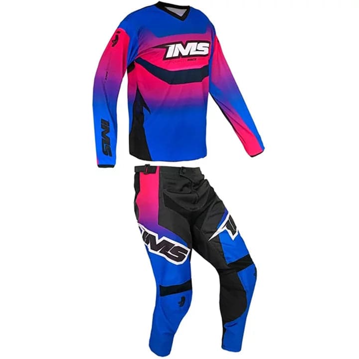 Conjunto para Motocross Ims Revo Extreme Azul/Petróleo Tamanho G/44