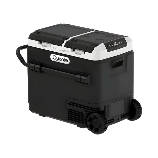 Conservadora Dual Portátil Quanta Ravefever Qtcdb60 60L Bivolt Negra