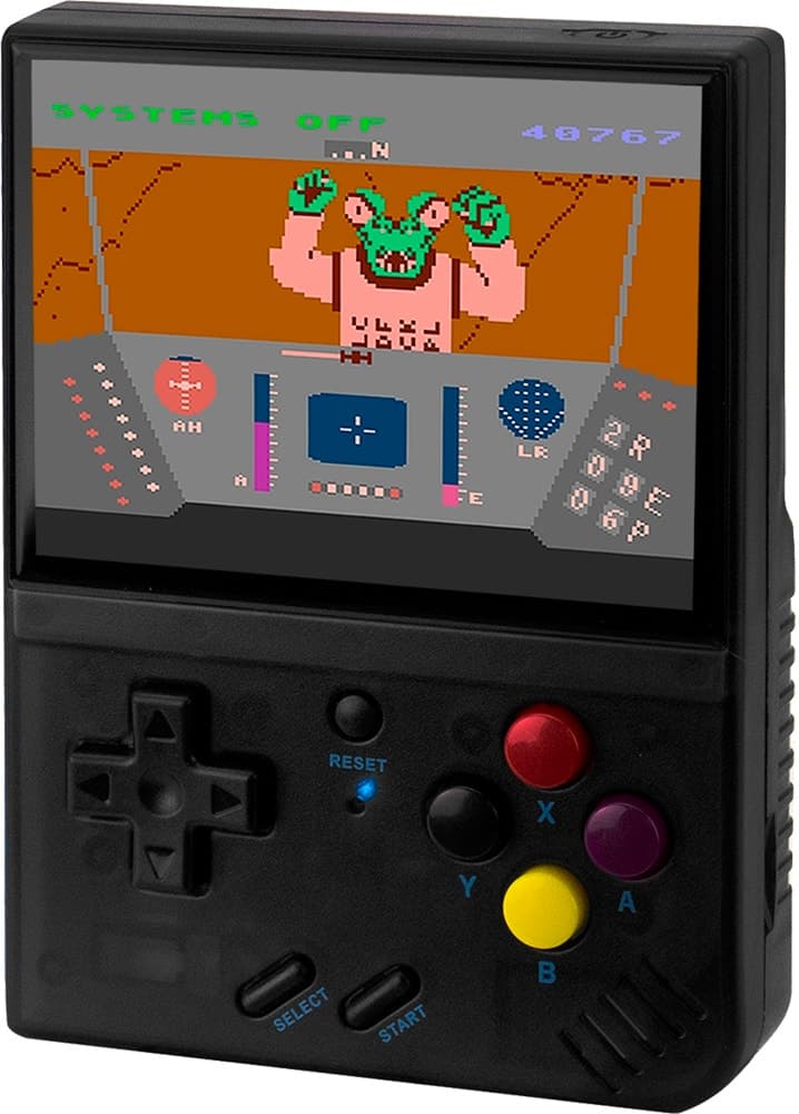 Console de Jogos Portátil R33S - Preto