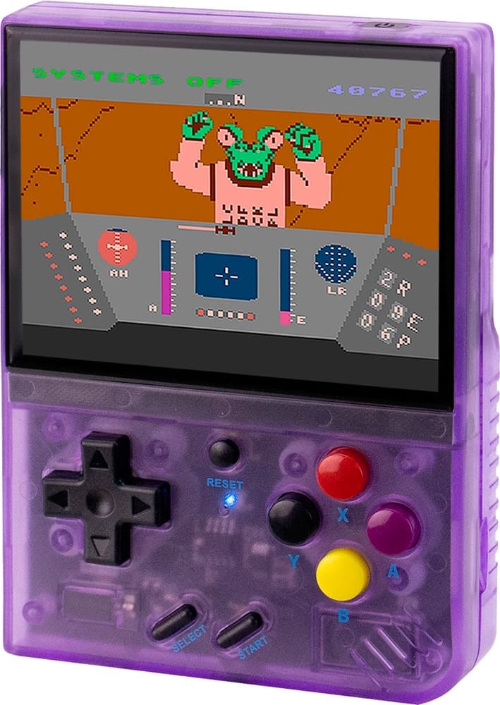 Console de Jogos Portátil R33S Roxo