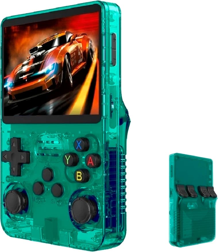 Console de Jogos Portátil Sjgam R36S Vermelho