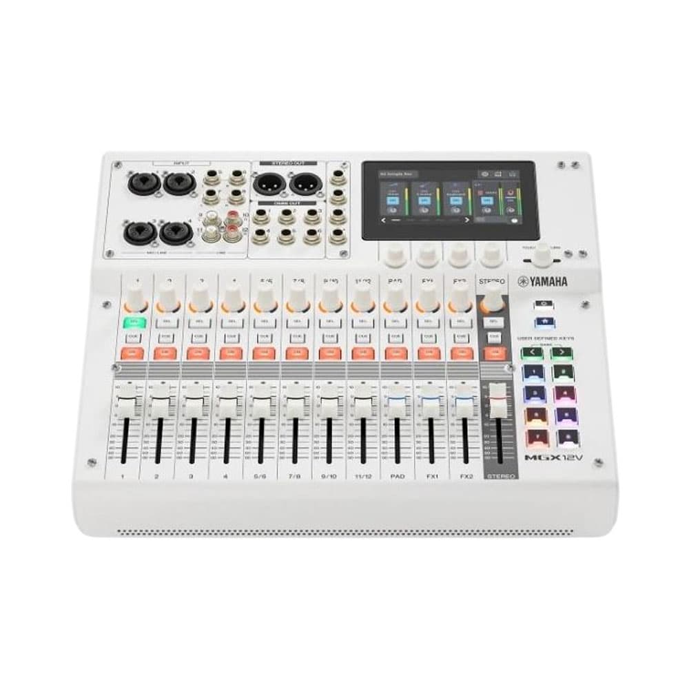 Mixer Digital Yamaha MGX12V Branco
