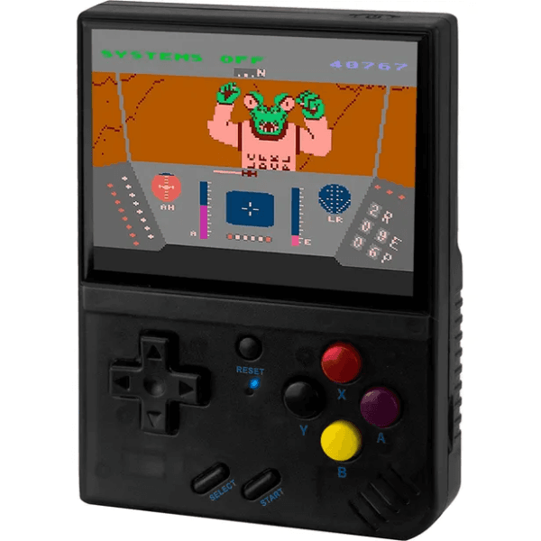 Console Portátil GameBoy Switch R33S DDR3L Recarregável PS1/PS2/PSP 3.5" 1GB Preto