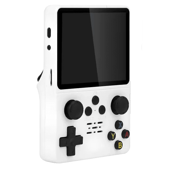 Console Portátil GameBoy Switch R35S Recarregável PS1/PS2/PSP 3.5" 1GB Branco