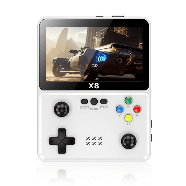 Console Portátil Game X8 Tela 4.0" 1500Mah Tf Card 3D Branco