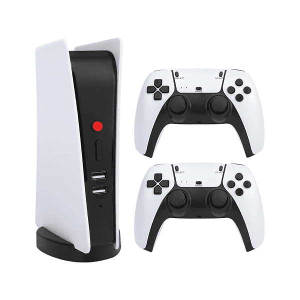 Console Game Stick Gamepad Classic 4K 2.4G Wireless Branco/Preto