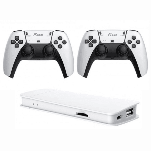 Console Game Stick Gamepad Keen M15 64GB 4K Ultra HD 2.4G Wireless Branco