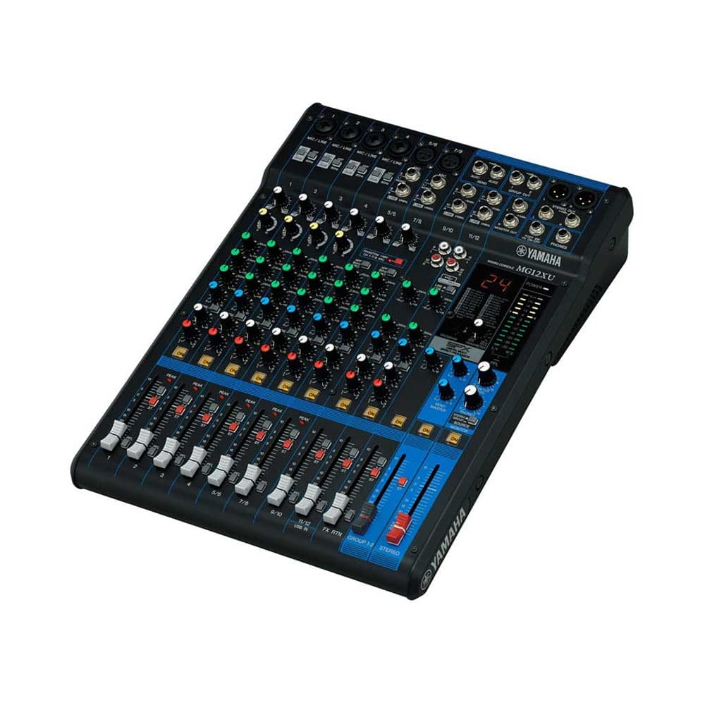 Mixer Yamaha Mg12-Xu Preto