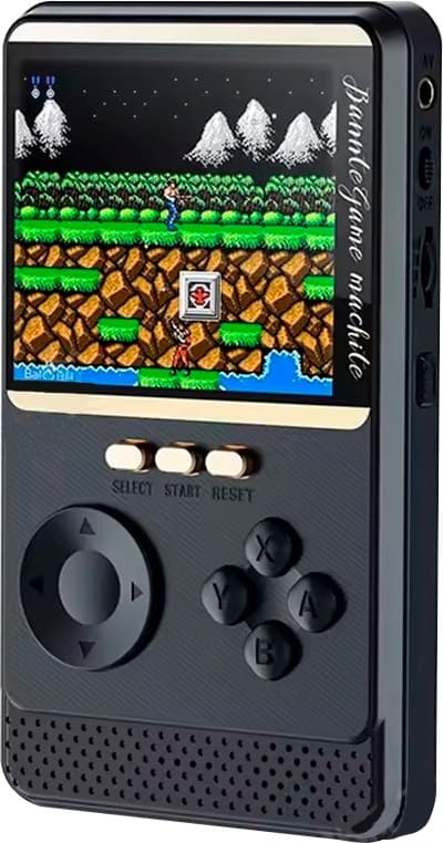 Console de Jogo 2 Em 1 Powerbank Sk-18 500 Jogos Em 1 - Preto
