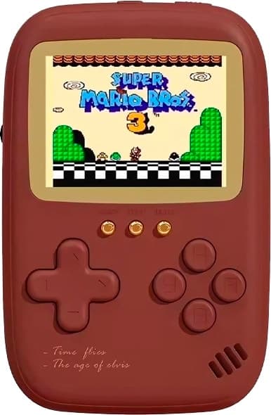 Console Game Box Time Series Dy-13 500 Jogos Em 1 - Marrom