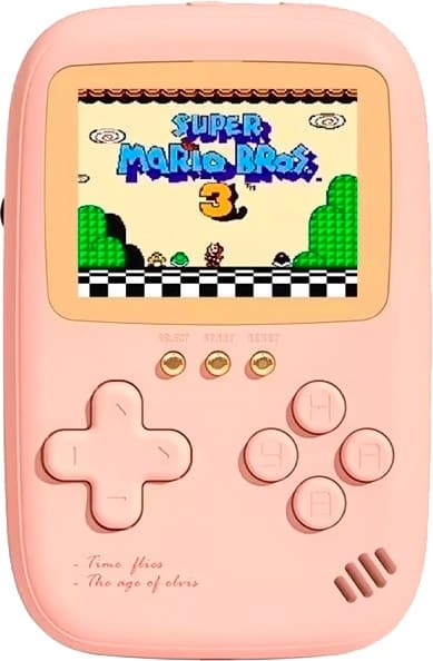 Console Game Box Time Series Dy-13 500 Jogos Em 1 - Rosa