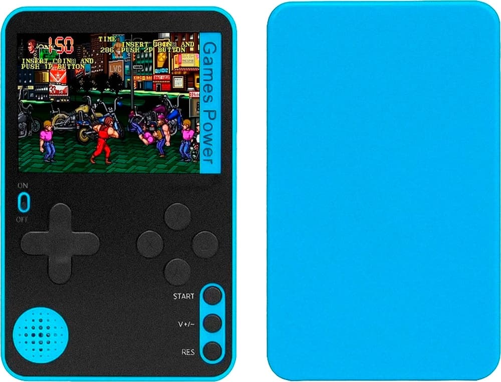 Console Game K10 500 Jogos Em 1 - Azul/Preto