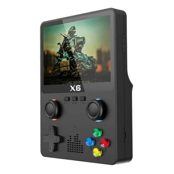 Console Game X6 Tela 3.5" Tf Card 3D 32GB Preto