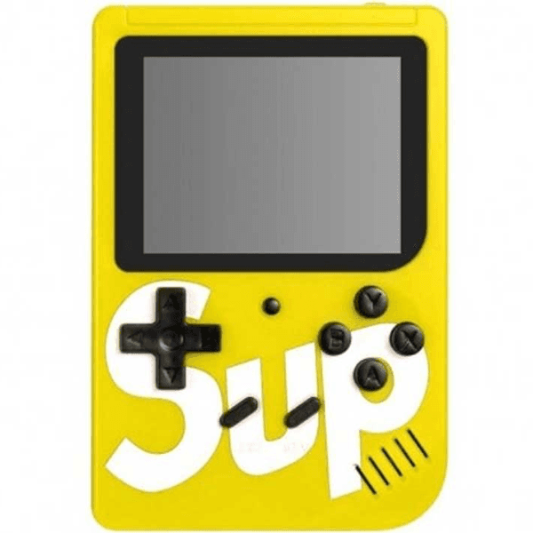 Console Mini Game Retro Sup 400 Em 1 3.0" Amarelo
