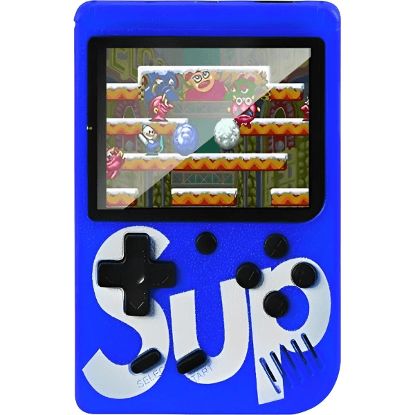 Console Mini Game Retro Sup 400 Em 1 3.0" Azul