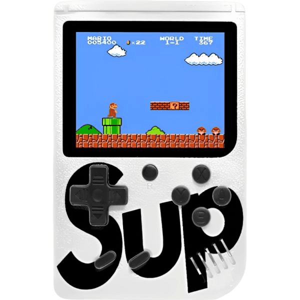 Console Mini Game Retro Sup 400 Em 1 3.0" Branco