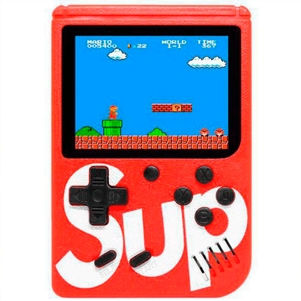Console Mini Game Retro Sup / 400 Em 1 / 3.0" - Vermelho
