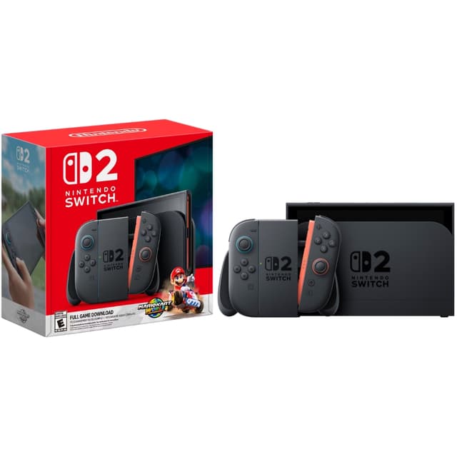 Console Nintendo Switch 2 256GB Cinza + Mario Kart World