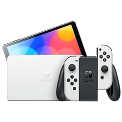 Console Nintendo Switch 64GB OLED Preto / Branco
