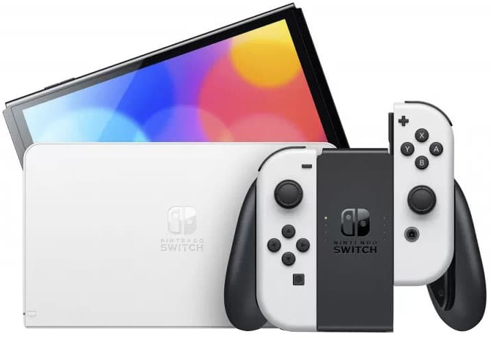 Console Nintendo Switch OLED 64GB Heg S Kaaaa - Branco (Japonês)