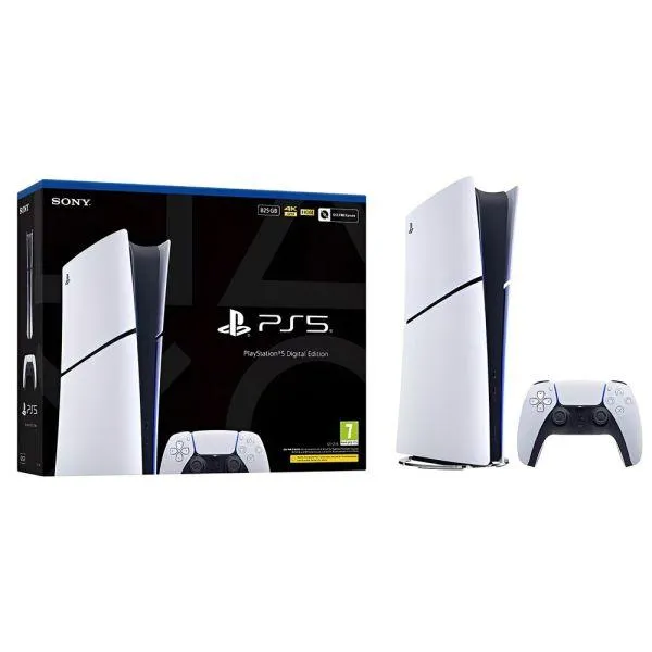 Console PlayStation 5 Digital Slim Sony 4K 825 GB Branco