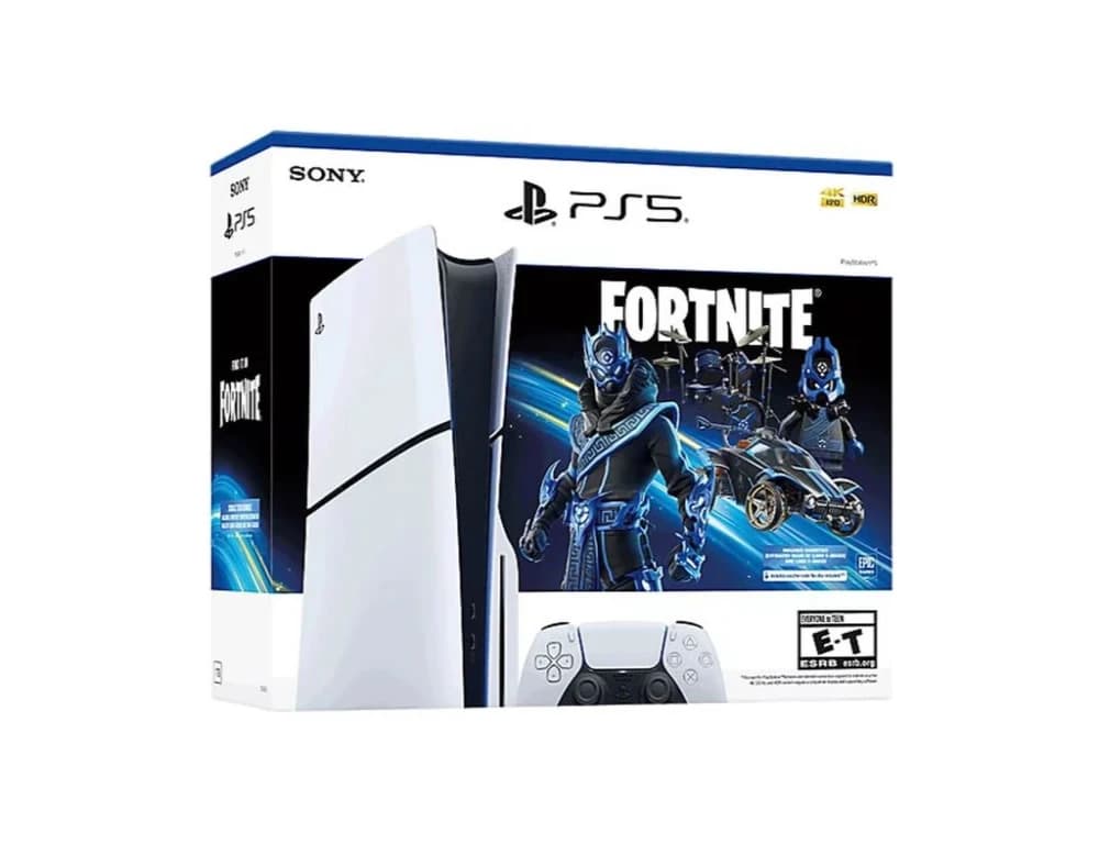 Console PlayStation 5 Slim 1TB Fortnite Caixa Danificada