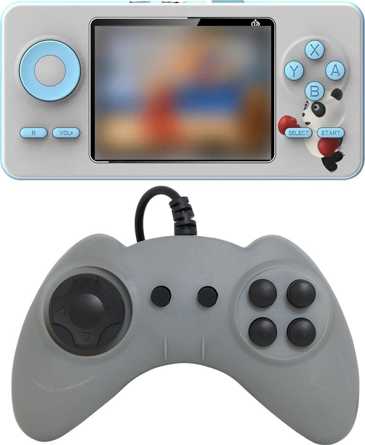 Console Portátil Controller Game S5 Game Box 520 Jogos Em 1 - Cinza