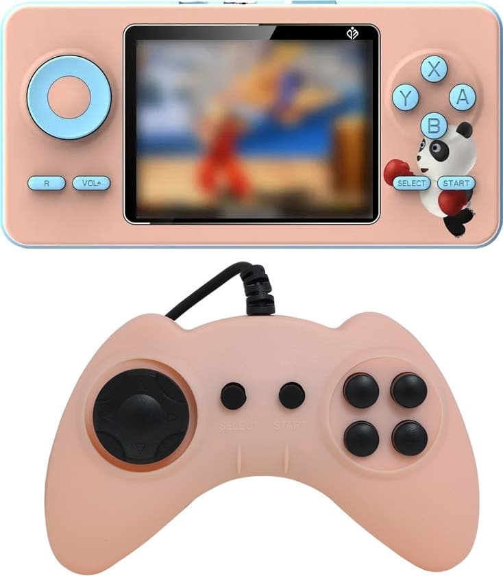 Console Portátil Controller Game S5 Game Box 520 Jogos Em 1 - Rosa