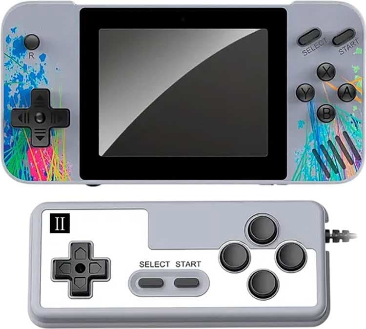 Console Portátil Game Box Power G3 800 Em 1 - Cinza