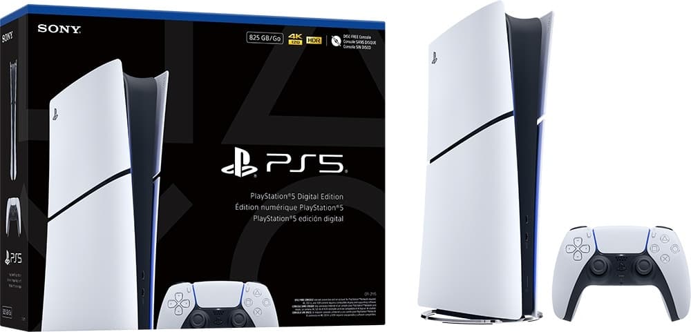 Console Sony PlayStation 5 Slim Edição Digital 4K 825GB Bivolt