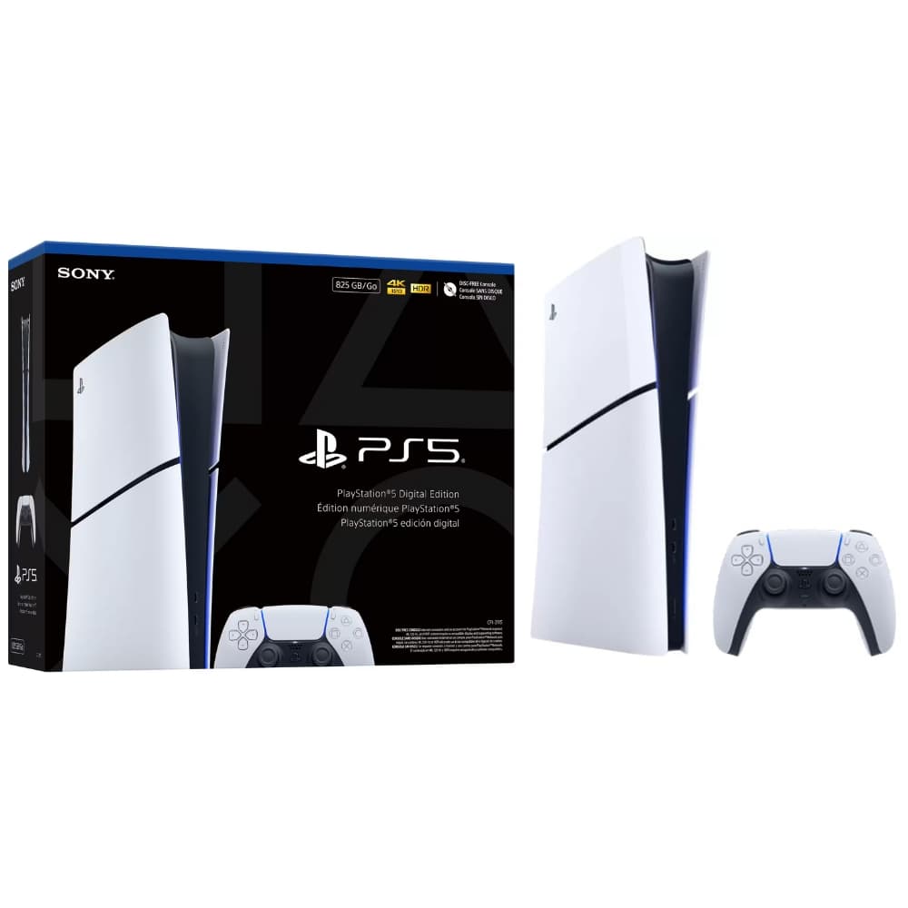 Console Sony PlayStation 5 Slim Digital 825GB SSD - Branco/Preto