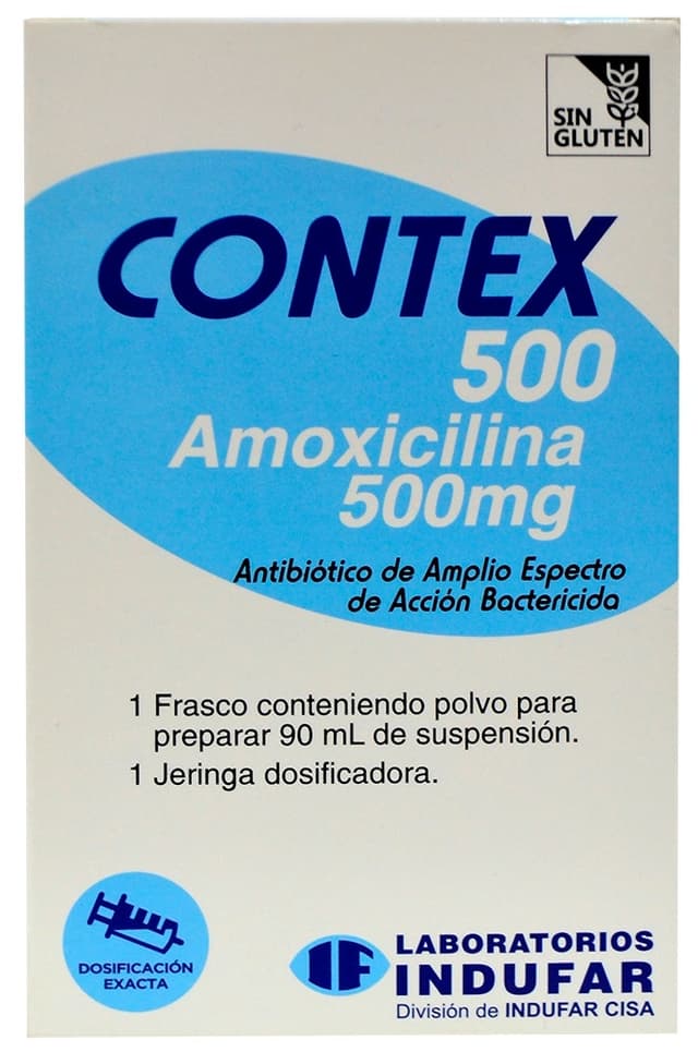Amoxicilina 500MG - 75mL Indufar