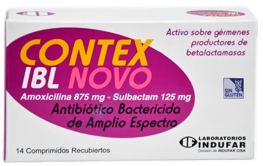Amoxicilina 875MG (14 Comprimidos) Indufar