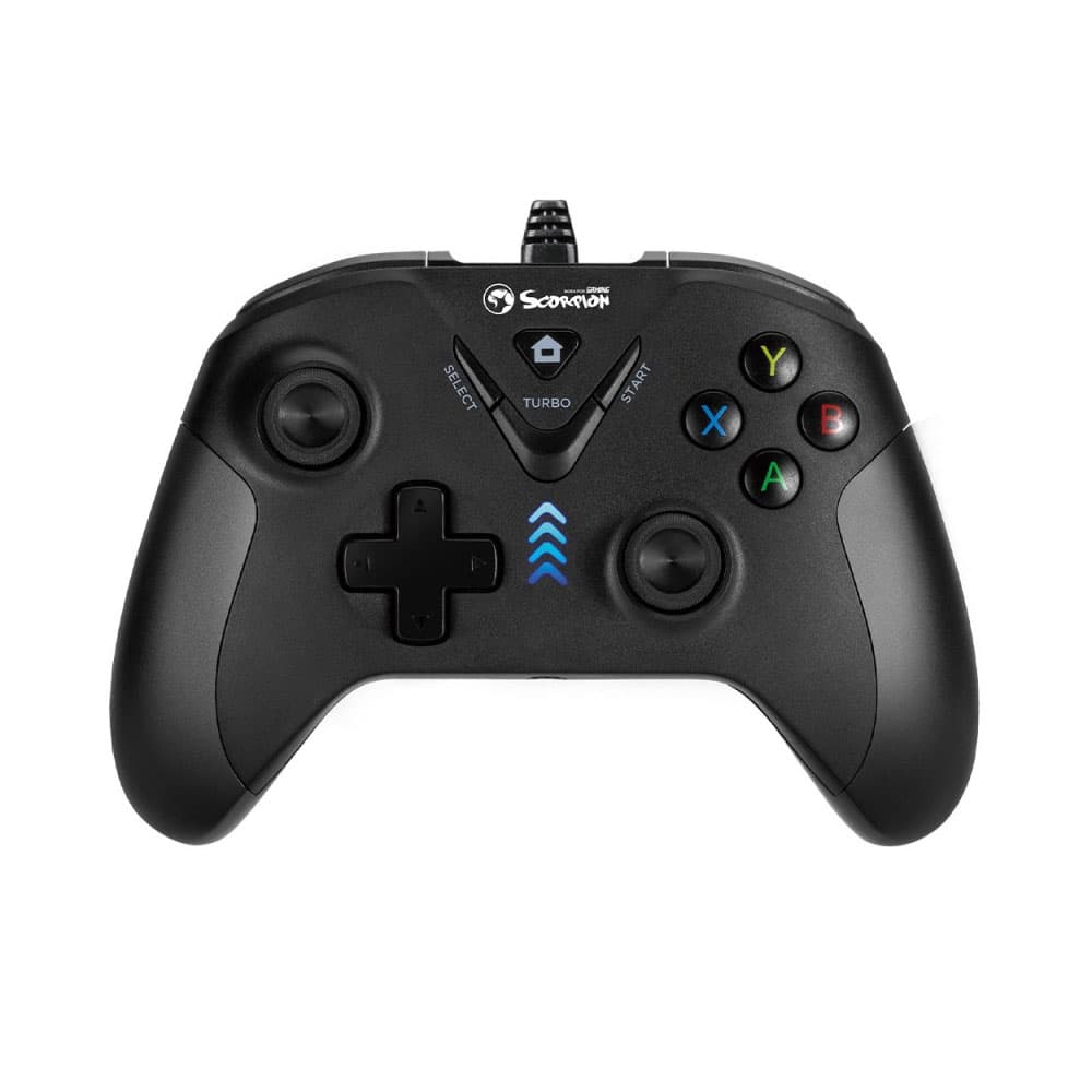 Controle Marvo Gt-019 para Ps3 Pc Preto