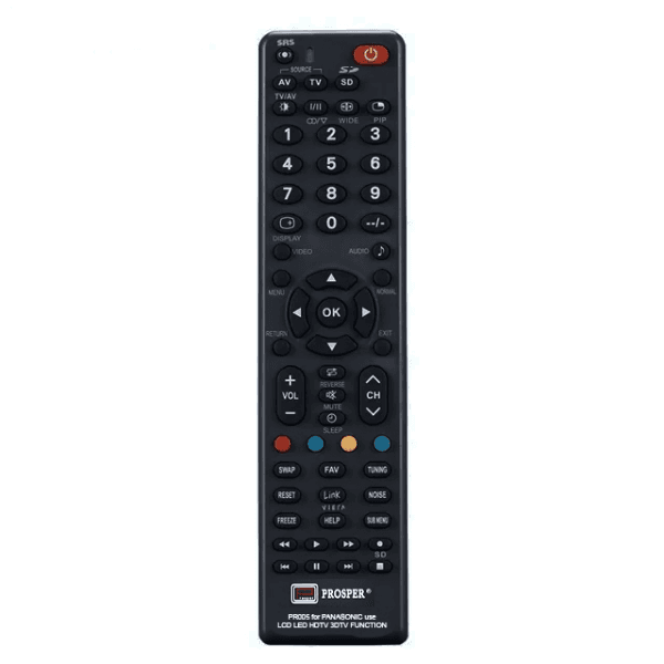 Controle Remoto Universal Prosper Pr005 para TV - Preto