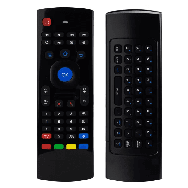 Controle Universal Krab Kb3 Mini Teclado + Mouse Air Wireless 2.4G - Preto