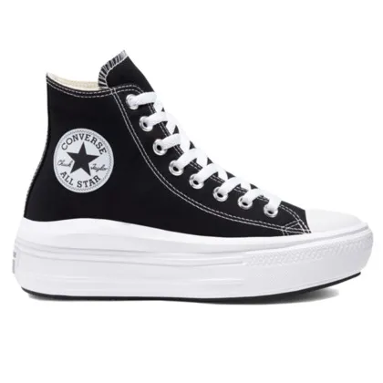 Tênis Converse Ctas Movie Hi Preto/Preto/Branco 6
