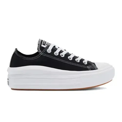 Tênis Converse Ctas Move Ox Preto/Preto/Branco 9